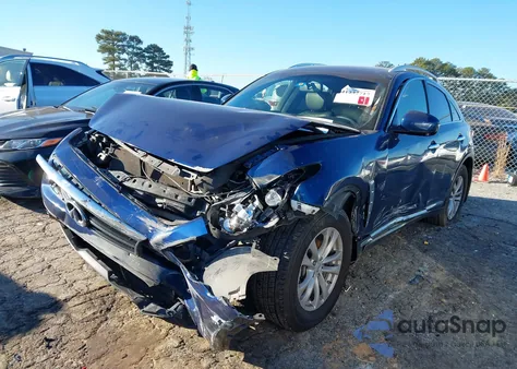 2017 Infiniti Qx70 from USA, damaged, VIN JN8CS1MW4HM410093